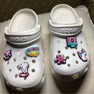 CROCS White Sandals